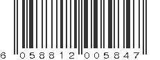 EAN 6058812005847