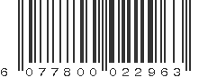 EAN 6077800022963