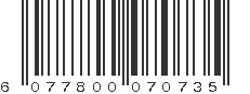 EAN 6077800070735