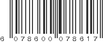 EAN 6078600078617