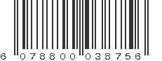 EAN 6078800038756