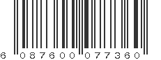 EAN 6087600077360
