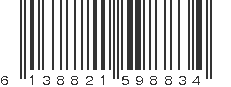 EAN 6138821598834