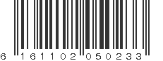 EAN 6161102050233