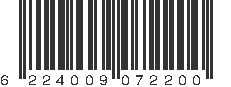 EAN 6224009072200