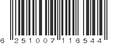 EAN 6251007116544