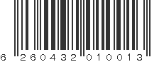 EAN 6260432010013