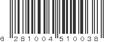 EAN 6281004510038