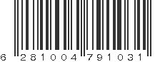 EAN 6281004791031