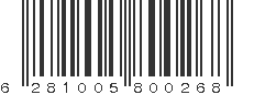 EAN 6281005800268