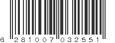 EAN 6281007032551