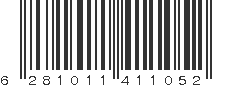 EAN 6281011411052