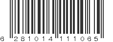EAN 6281014111065