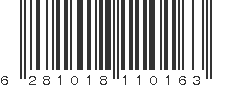 EAN 6281018110163