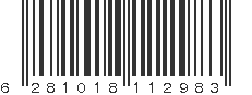 EAN 6281018112983