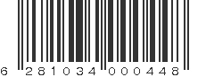 EAN 6281034000448