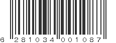 EAN 6281034001087