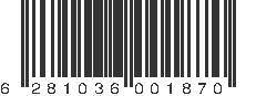 EAN 6281036001870