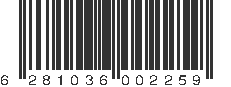 EAN 6281036002259