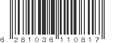 EAN 6281036110817