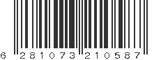 EAN 6281073210587