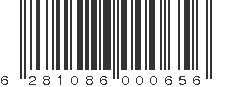 EAN 6281086000656