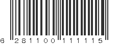 EAN 6281100111115