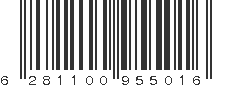 EAN 6281100955016