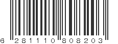 EAN 6281110808203