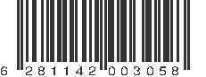 EAN 6281142003058