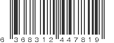 EAN 6368312447819