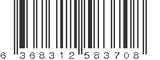 EAN 6368312583708