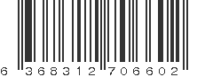 EAN 6368312706602