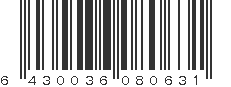 EAN 6430036080631