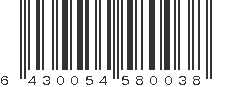 EAN 6430054580038