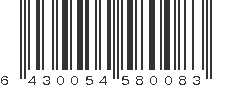 EAN 6430054580083