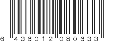 EAN 6436012080633