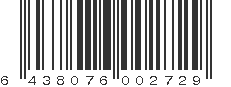 EAN 6438076002729