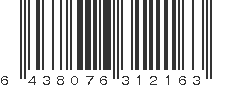 EAN 6438076312163