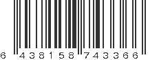 EAN 6438158743366