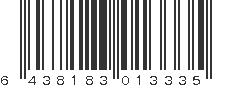 EAN 6438183013335