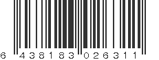 EAN 6438183026311