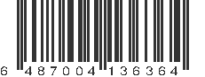 EAN 6487004136364
