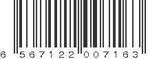 EAN 6567122007163