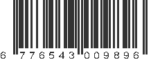 EAN 6776543009896