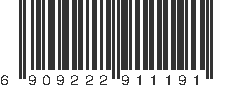 EAN 6909222911191