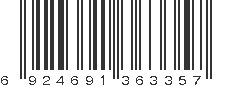EAN 6924691363357