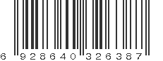 EAN 6928640326387