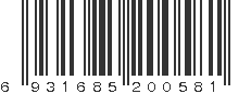 EAN 6931685200581