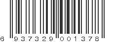 EAN 6937329001378
